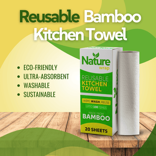 Reusable Bamboo Kitchen Towel