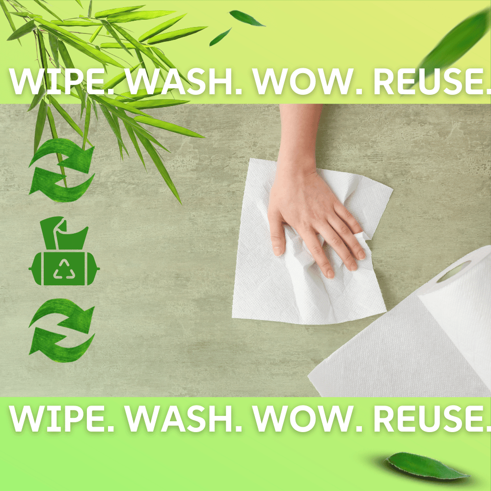 Reusable Bamboo Kitchen Towel