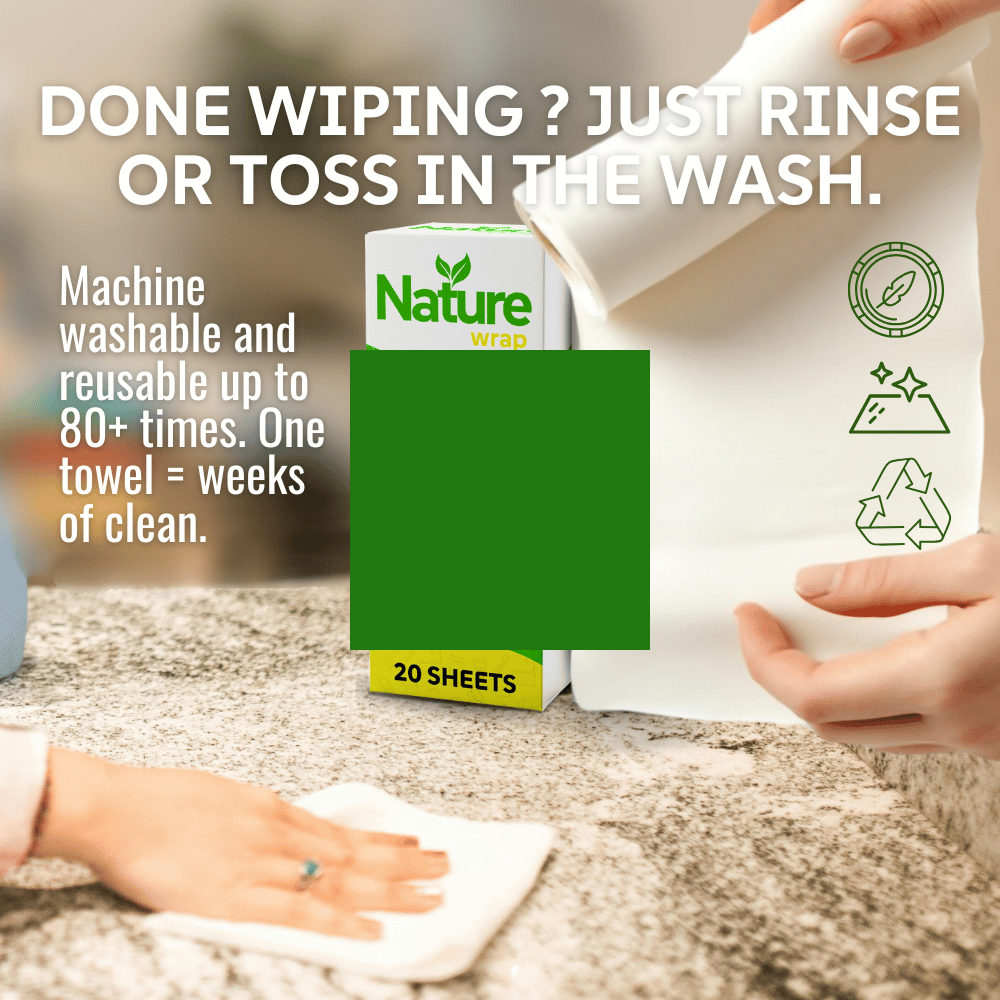 Reusable Bamboo Kitchen Towel